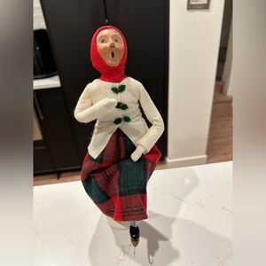 Byers Choice vintage 1994 signed and numbered caroler